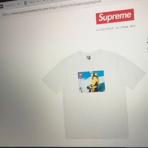 Supreme North Face Photo Tee